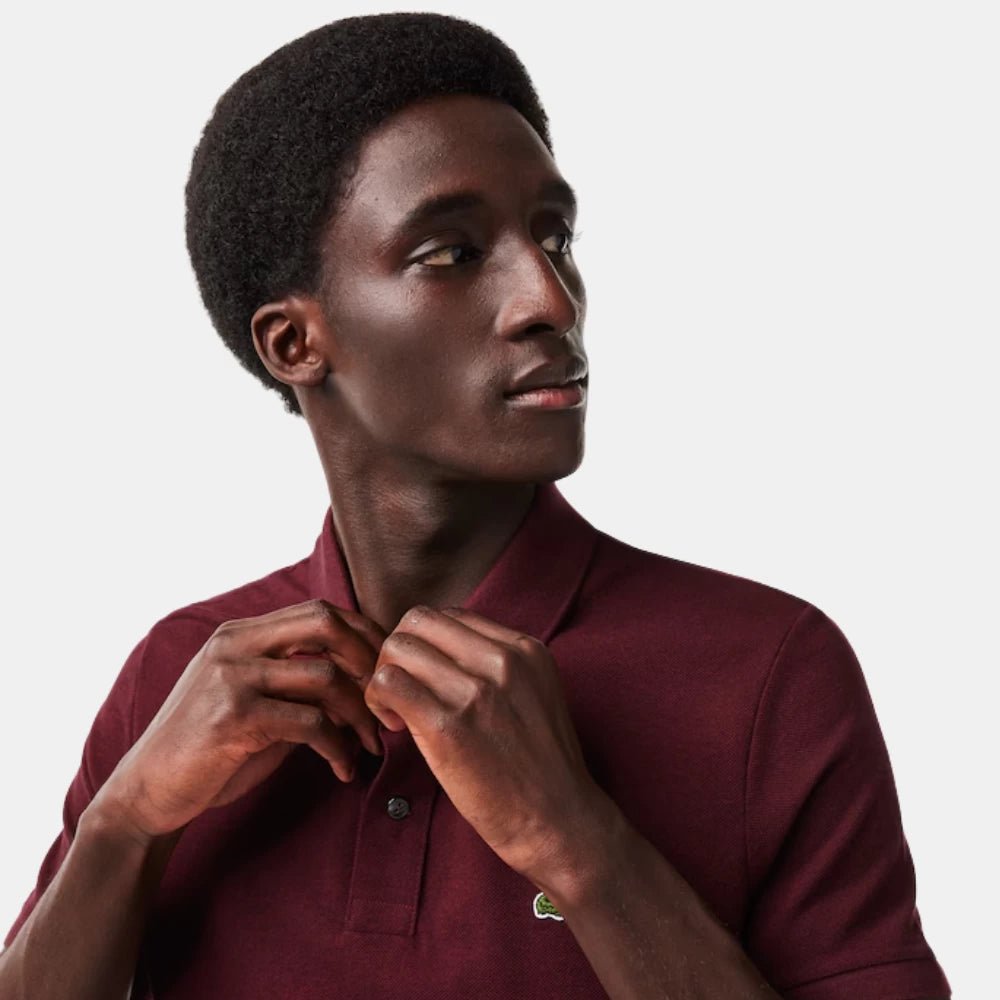 Lacoste Red Piqué Polo Shirt - DIVA ONLINE STORE