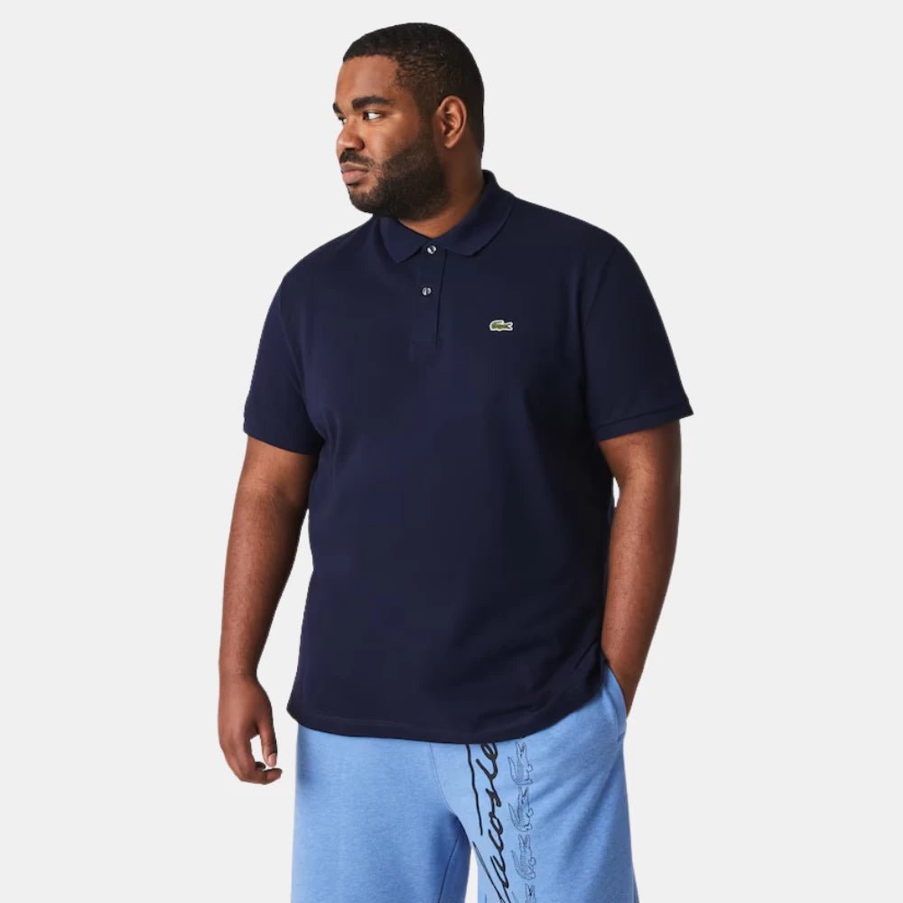 Lacoste Blue Piqué Polo Shirt - DIVA ONLINE STORE