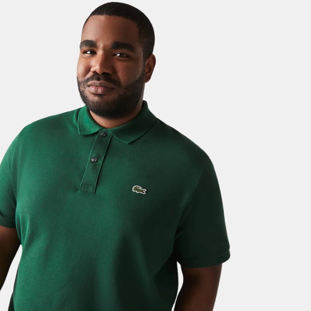 Lacoste Green Piqué Polo Shirt - DIVA ONLINE STORE