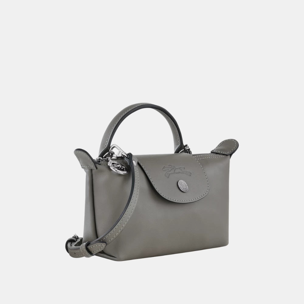 Longchamp Le Pliage Xtra XS Leather Pouch - DIVA ONLINE STORE