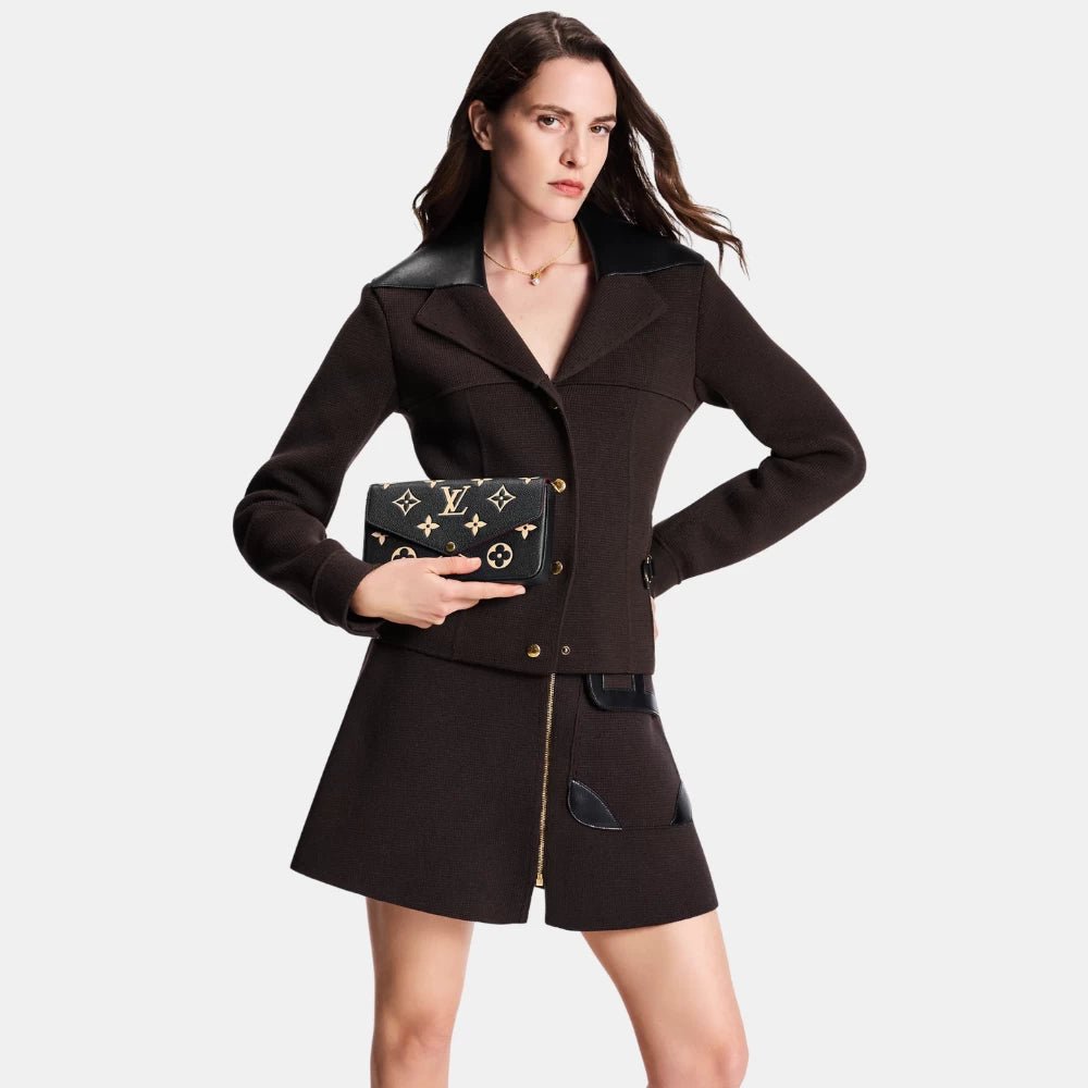 Louis Vuitton Félicie Pochette (Black/Beige) - DIVA ONLINE STORE