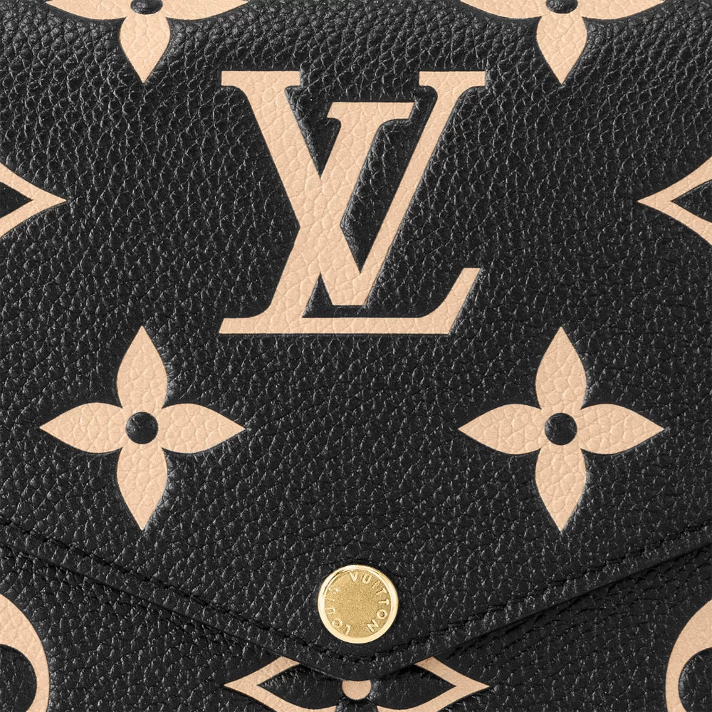 Louis Vuitton Félicie Pochette (Black/Beige) - DIVA ONLINE STORE