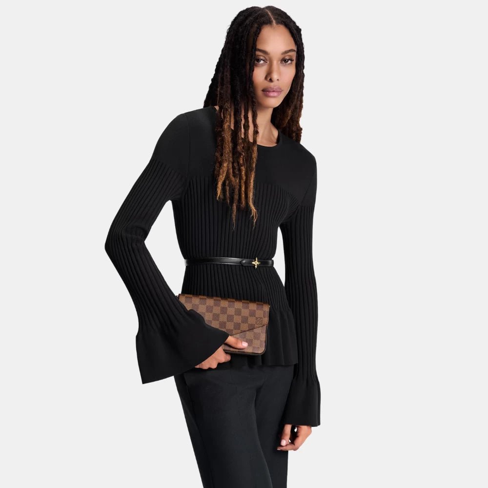 Louis Vuitton Félicie Pochette (Damier Ebene) - DIVA ONLINE STORE