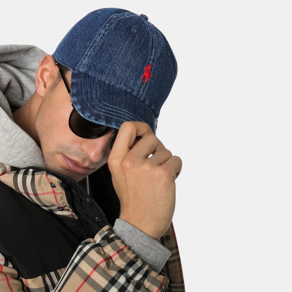 Ralph Lauren Terry Ball Cap (Blue) - DIVA ONLINE STORE