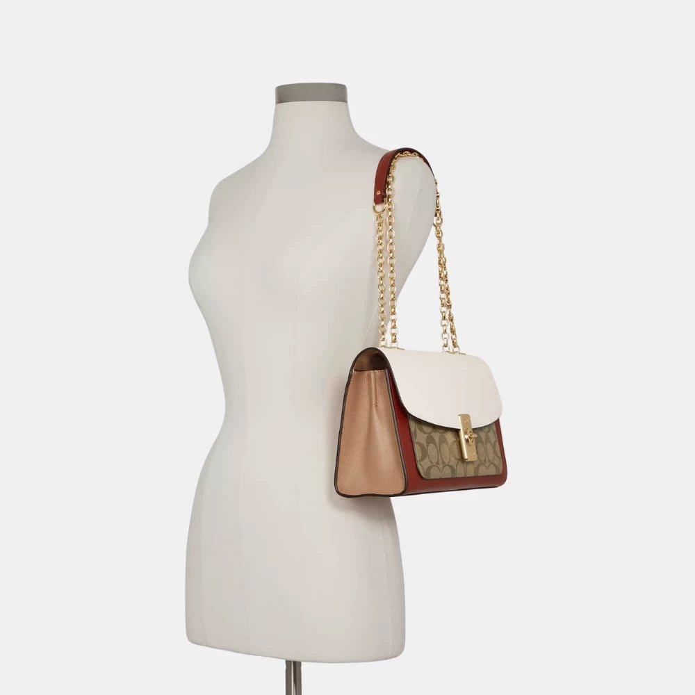 Coach Lane Shoulder Bag In Colorblock Signature Canvas - DIVA ONLINE STORE