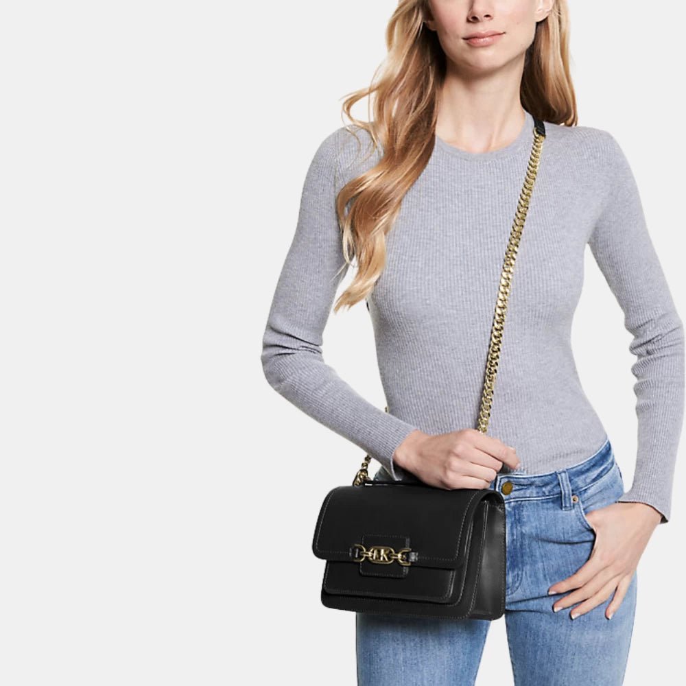 Michael Kors Heather Large Leather Shoulder Bag - DIVA ONLINE STORE
