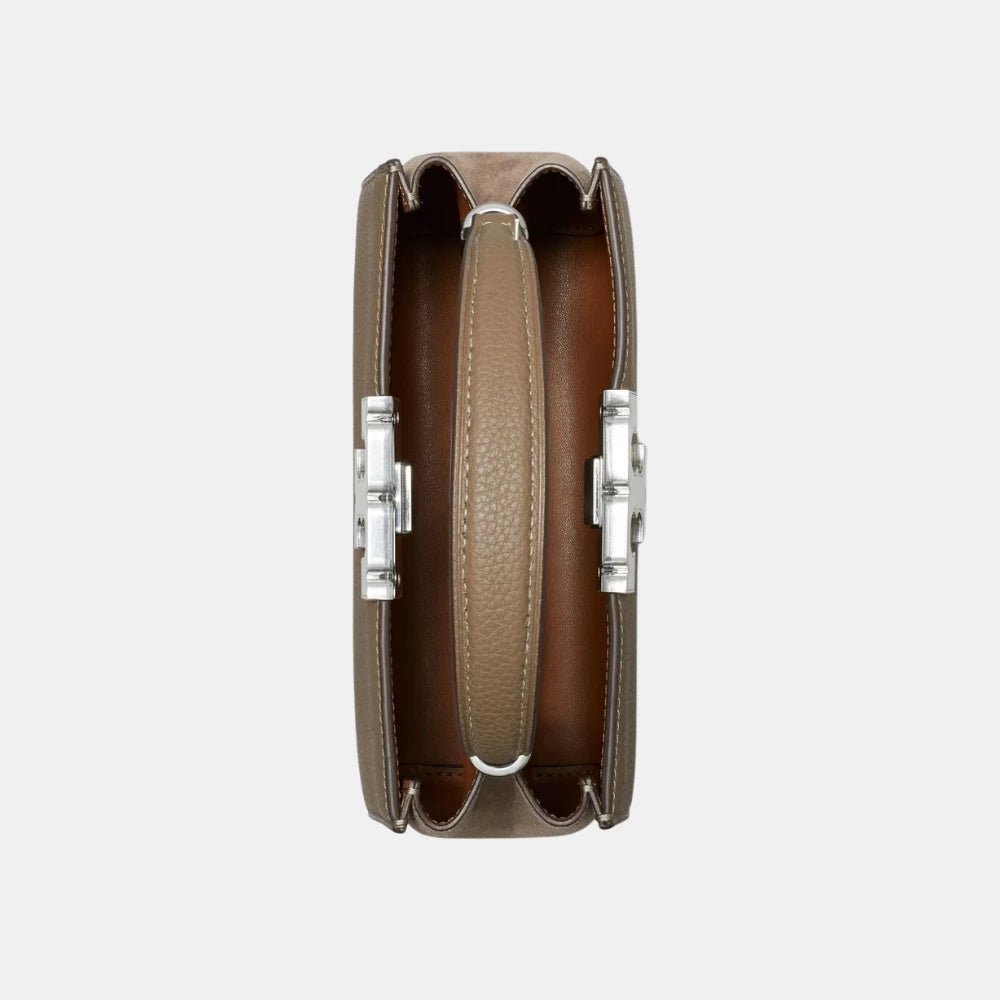Tory Burch Eleanor Satchel Bag (Wild Mushroom) - DIVA ONLINE STORE