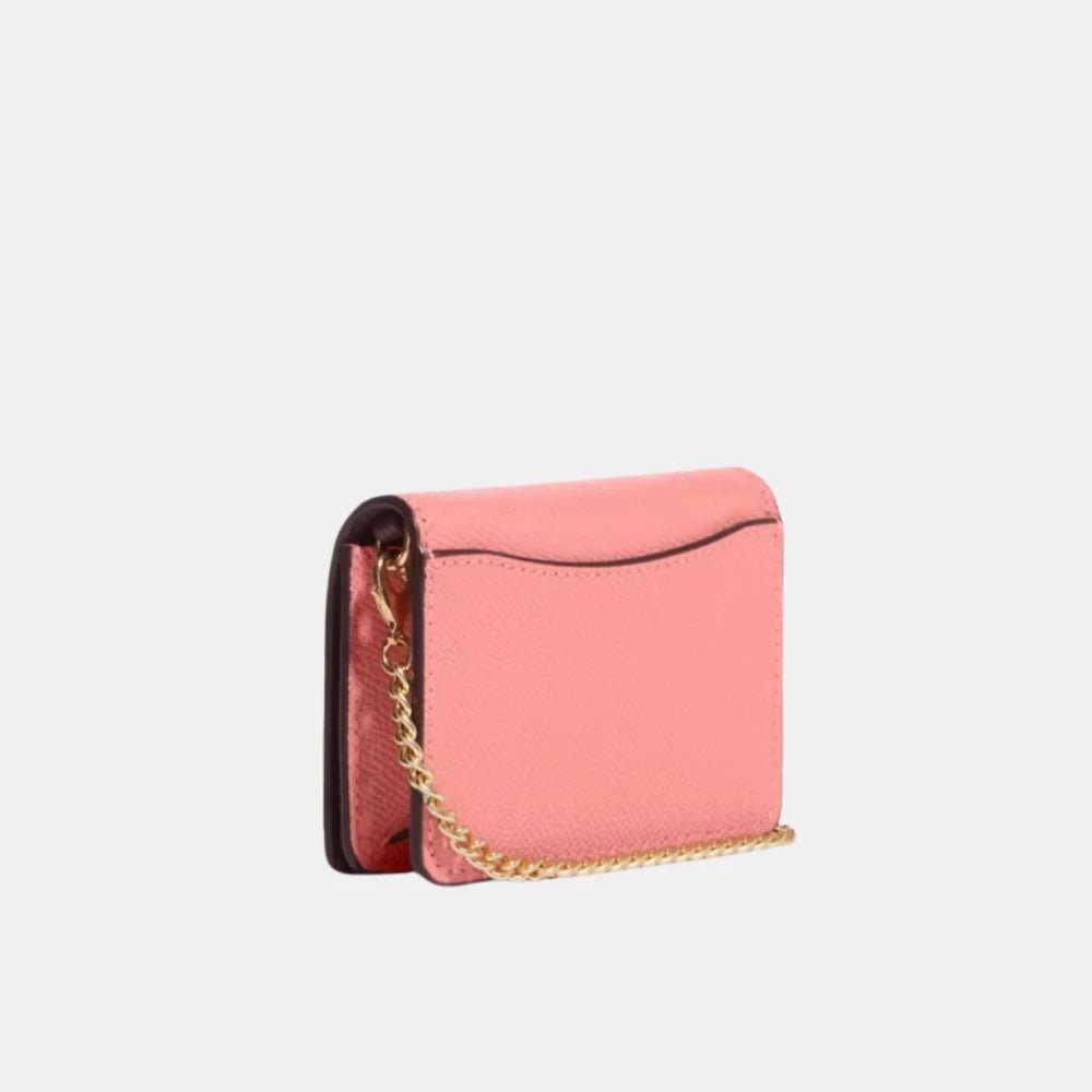 Coach Mini Wallet On A Chain (Candy Pink) - DIVA ONLINE STORE