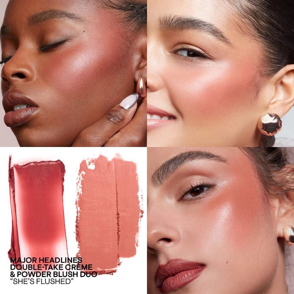 Patrick Ta Major Headlines Double - Take Crème & Powder Blush Duo - DIVA ONLINE STORE