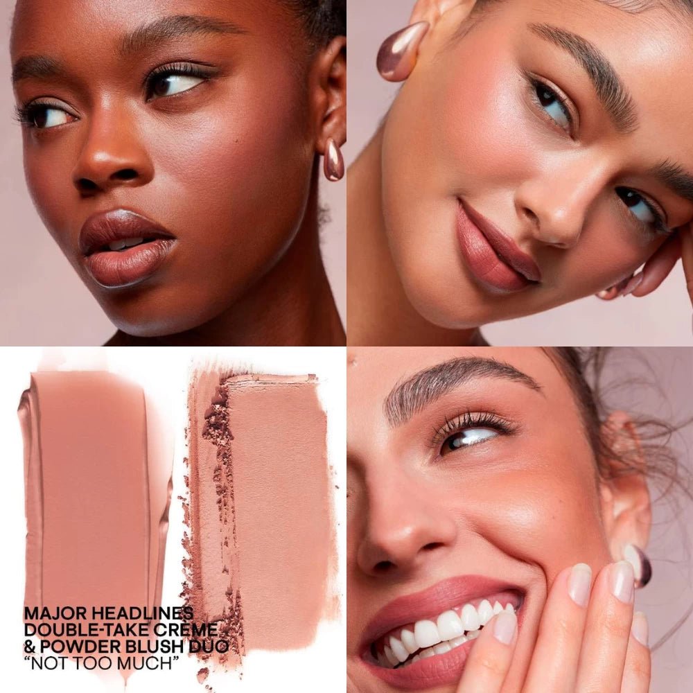 Patrick Ta Major Headlines Double - Take Crème & Powder Blush Duo - DIVA ONLINE STORE
