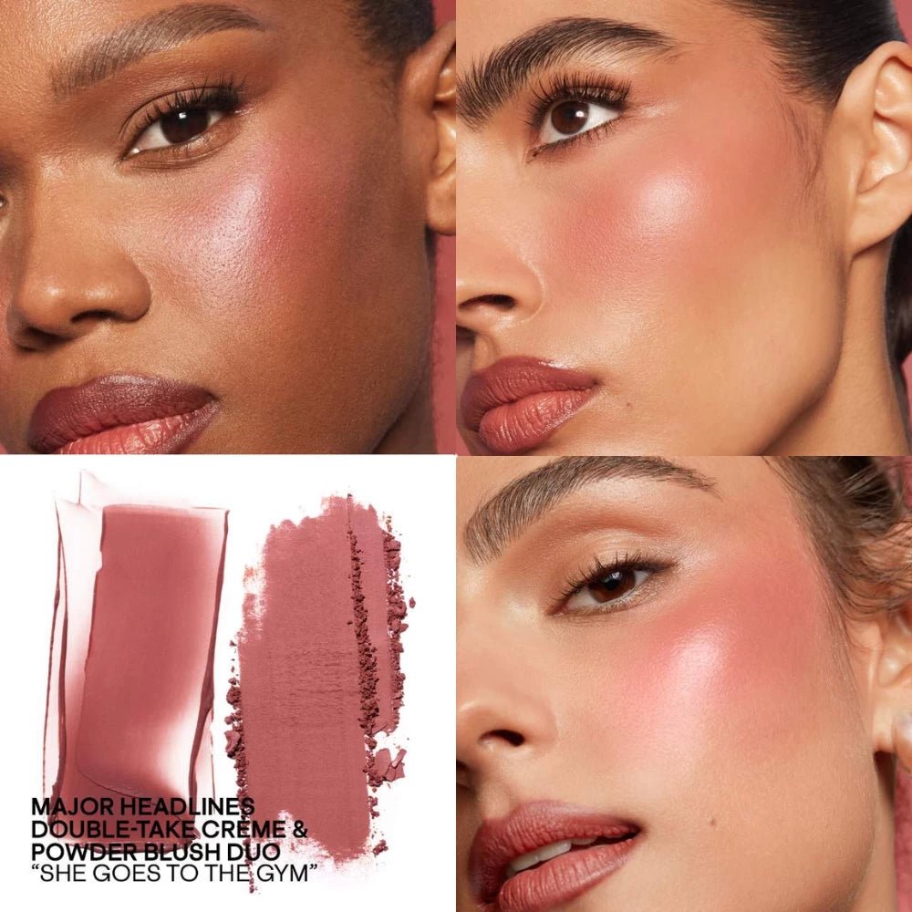 Patrick Ta Major Headlines Double - Take Crème & Powder Blush Duo - DIVA ONLINE STORE