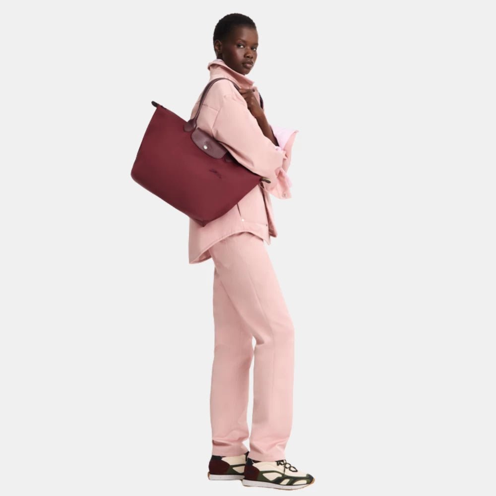 Longchamp Le Pliage Green Tote Bag (Pomegranate) - DIVA ONLINE STORE