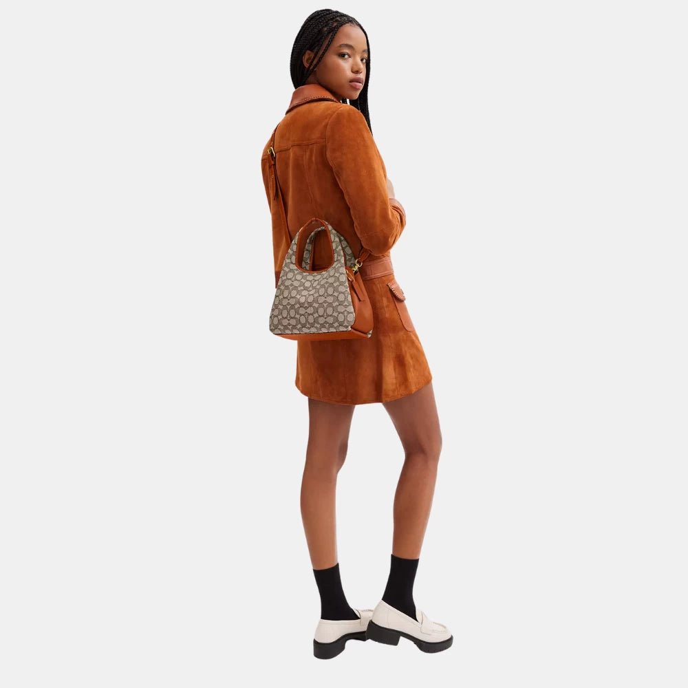 Coach Lana Shoulder Bag 23 In Signature Jacquard - DIVA ONLINE STORE