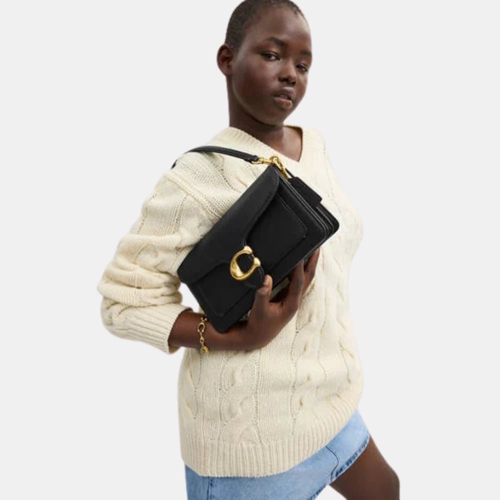 Coach Tabby Shoulder Bag (Black) - DIVA ONLINE STORE