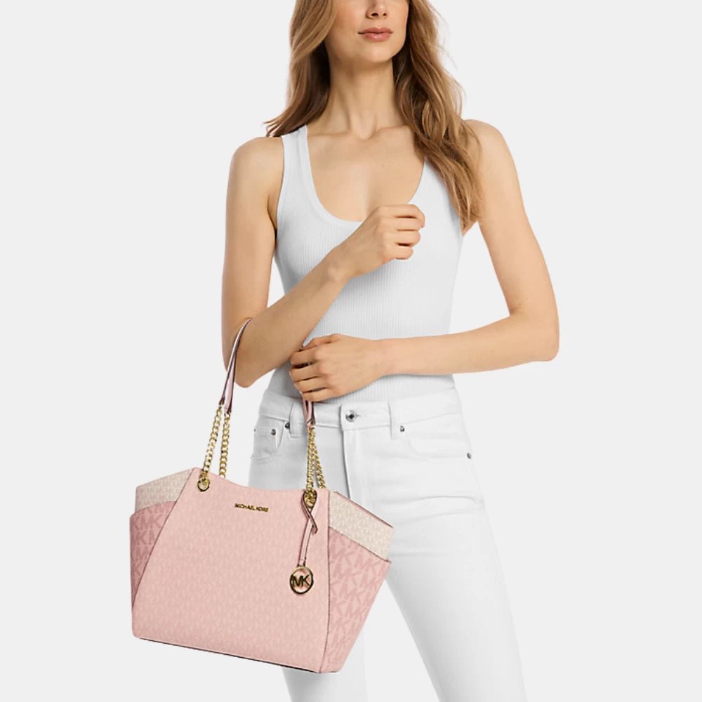 Michael Kors Jet Set Large Color - Block Tote Bag - DIVA ONLINE STORE