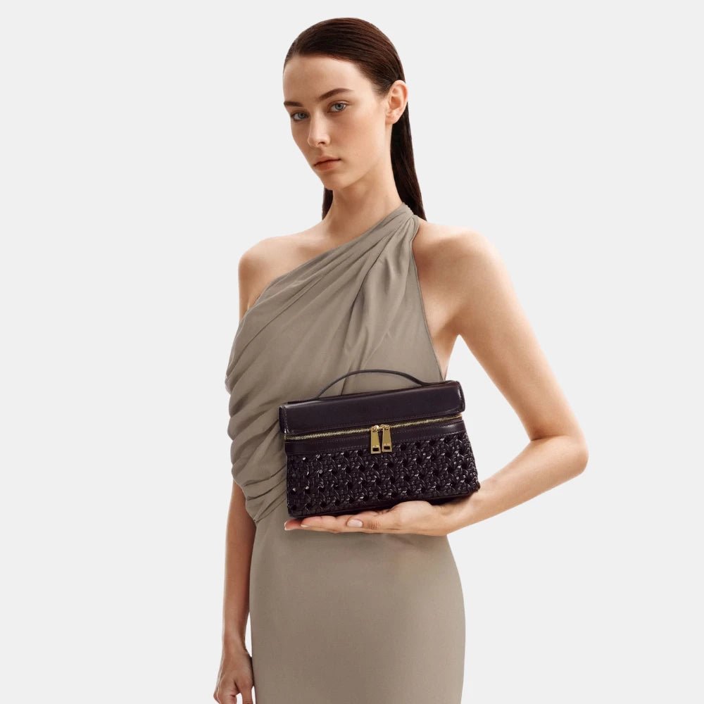 JW Pei Thea Top Handle Bag (Deep Claret) - DIVA ONLINE STORE