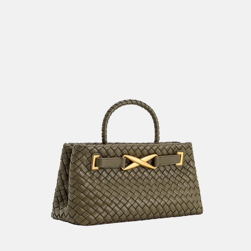 JW Pei Elora Woven Tote Bag - DIVA ONLINE STORE