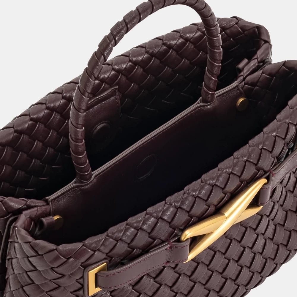 JW Pei Elora Woven Tote Bag - DIVA ONLINE STORE