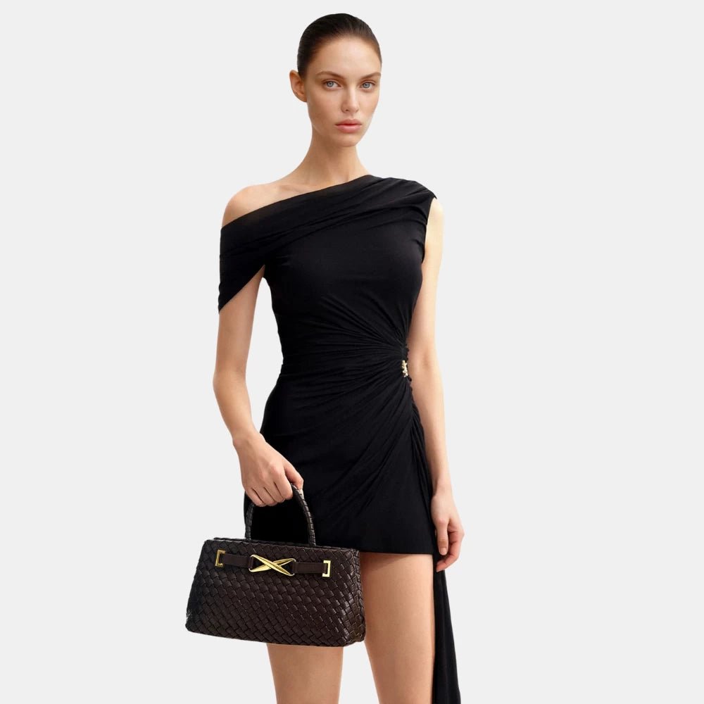JW Pei Elora Woven Tote Bag - DIVA ONLINE STORE