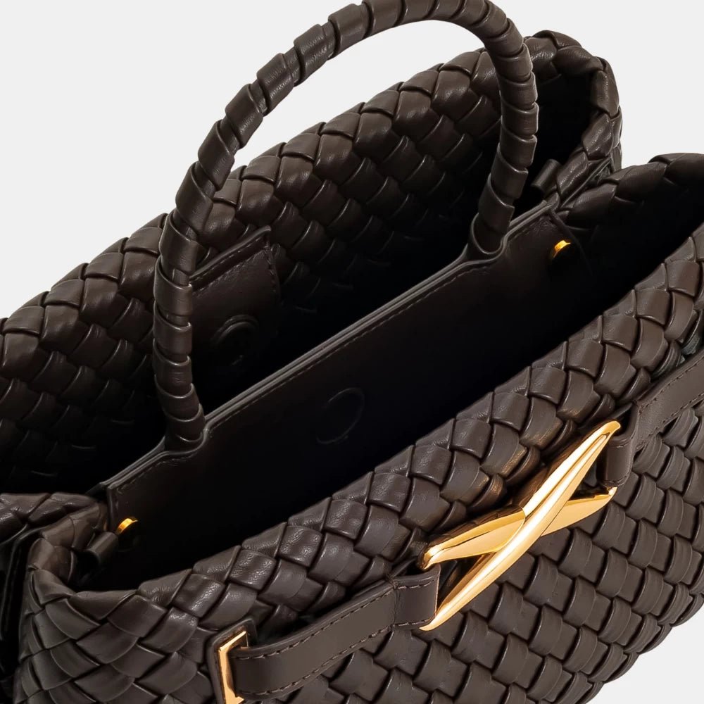 JW Pei Elora Woven Tote Bag - DIVA ONLINE STORE